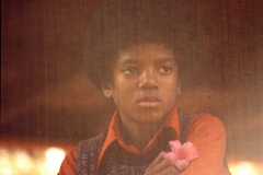 Michael Jackson looking out window