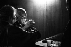Dizzy Gillespie - Backstage at the Monterey Jazz Festival