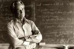 Richard Feynman at Cal Tech  - 81